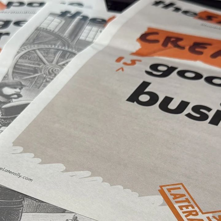 The Same Page – printed newspaper newsletter