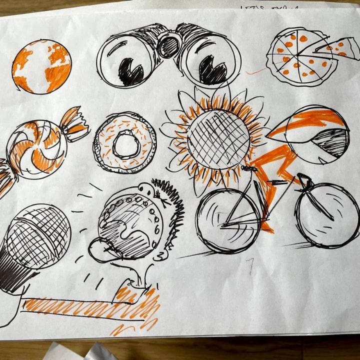 Zero Context – a hand-drawn diagram about creativity