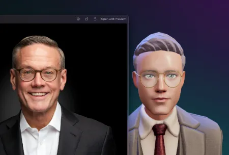 Deloitte UK CEO avatar – Richard Houston in the Matterverse
