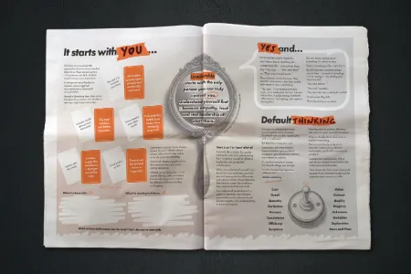 The Same Page – interior