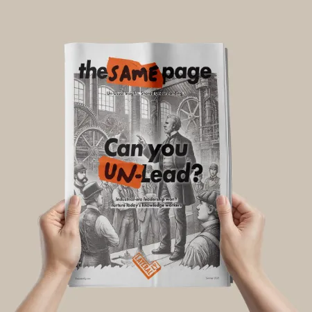 The Same Page – typography
